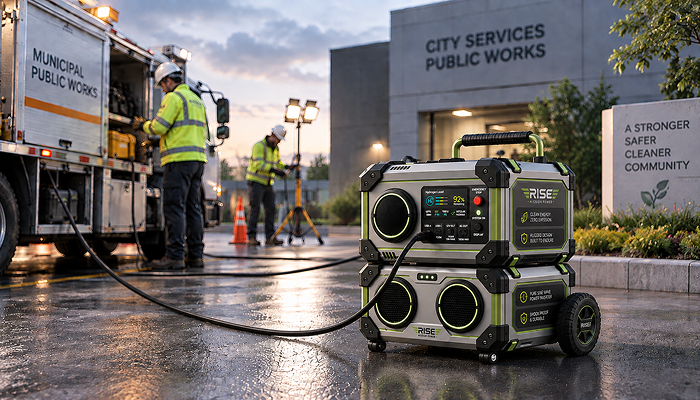 Municipal backup case