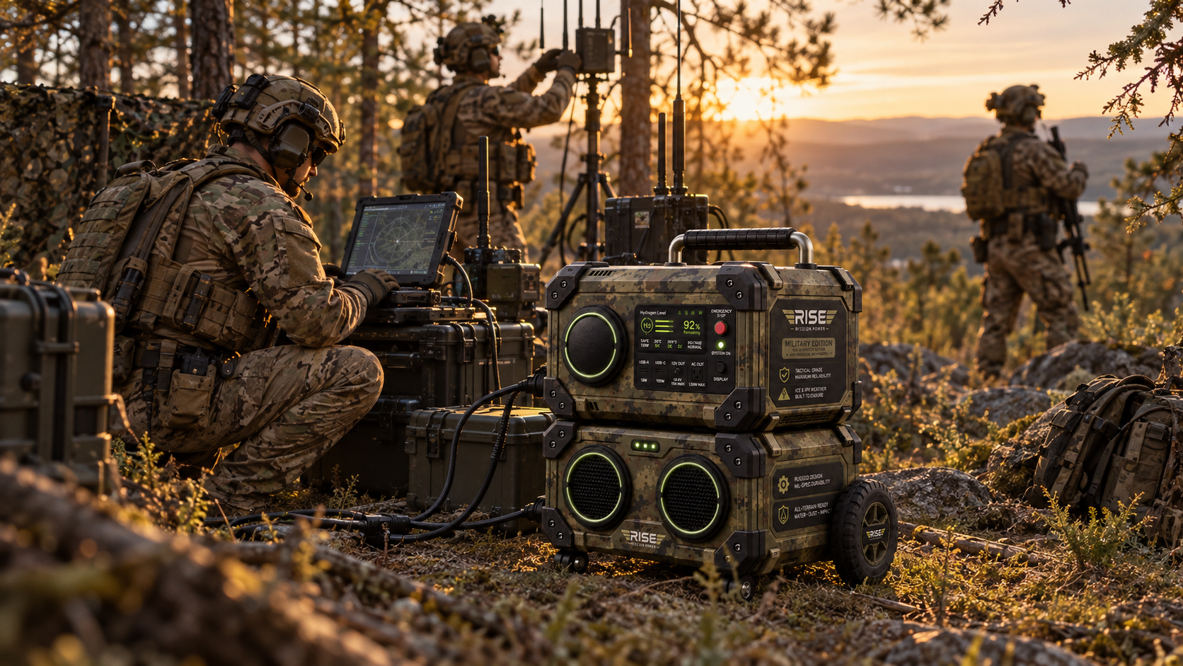 Military and defence market imagery