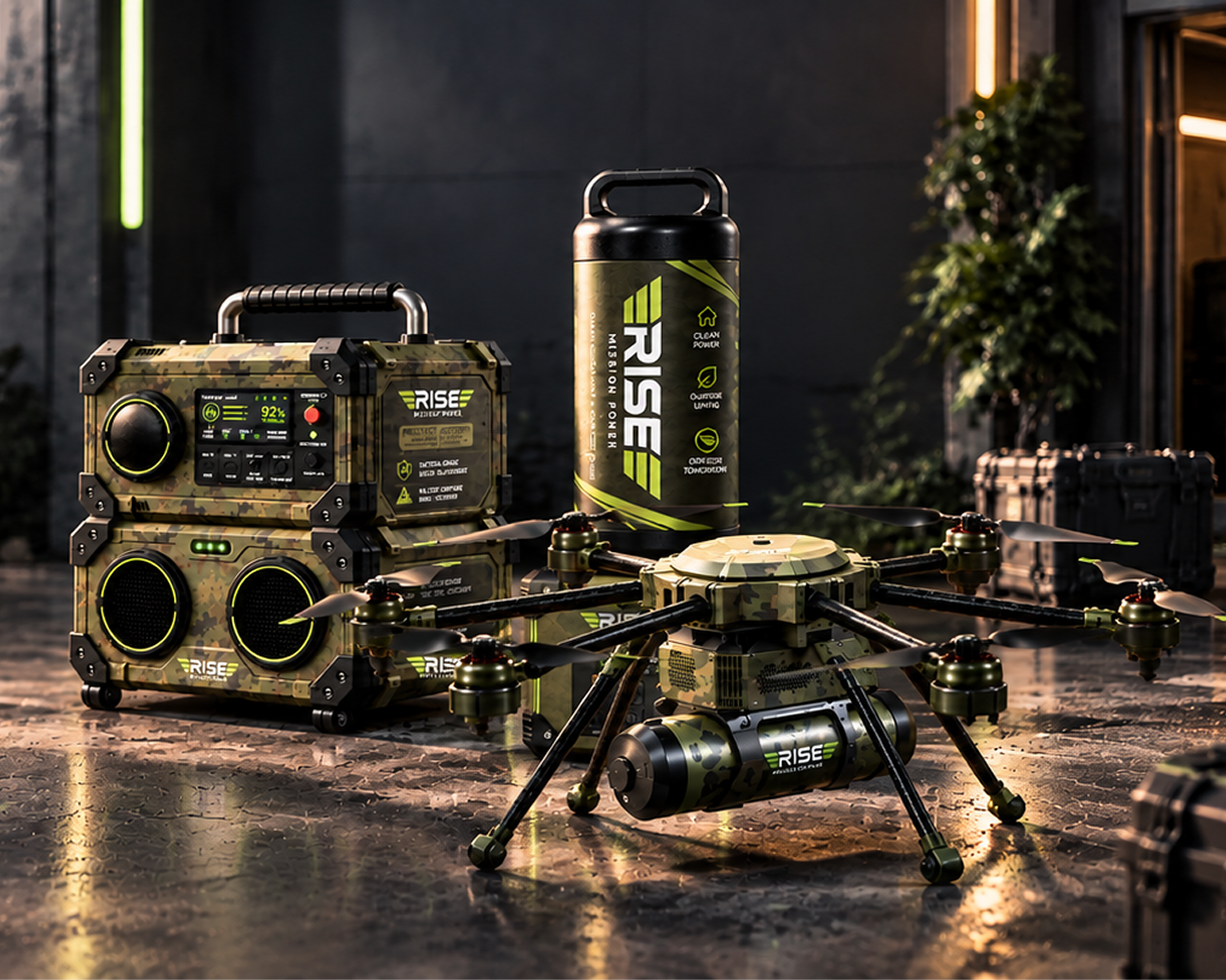 Camouflage Rise product lineup