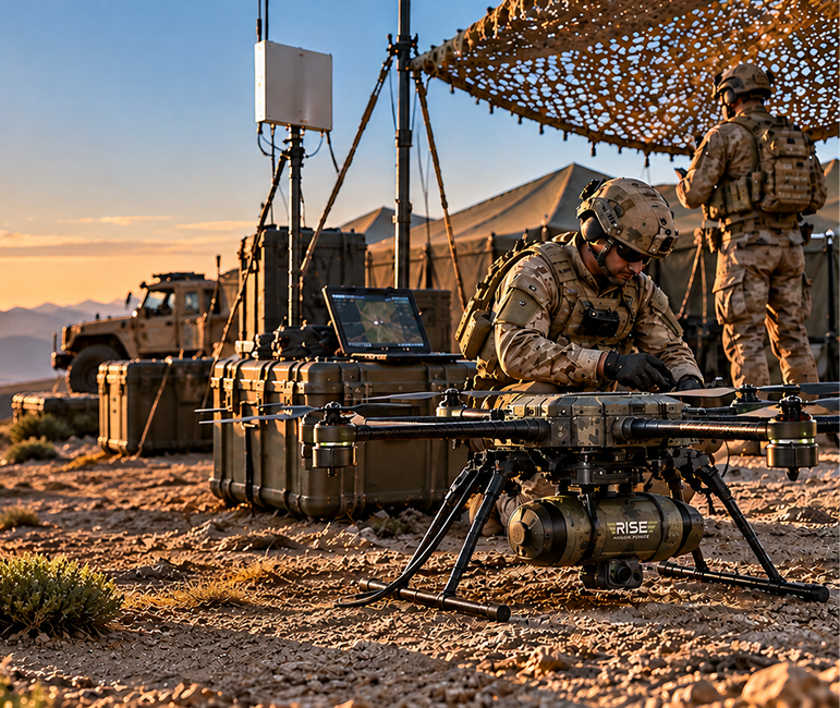 Military and defence market imagery
